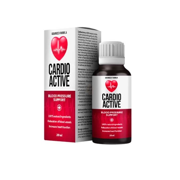 ▻ Cardio Active - druppels voor hypertensie