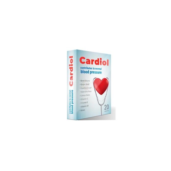 ▻ Cardiol - προϊόν σταθεροποίησης πίεσης