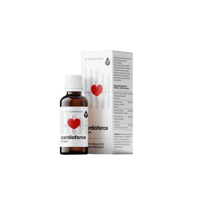 ▻ Cardioforce - gouttes d`hypertension