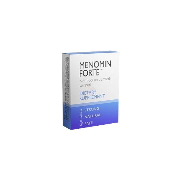 ▻ Menomin Forte - cápsulas para aliviar los síntomas de la menopausia