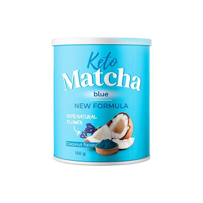 ▻ Keto Matcha Blue - биоактивный коктейль для похудения