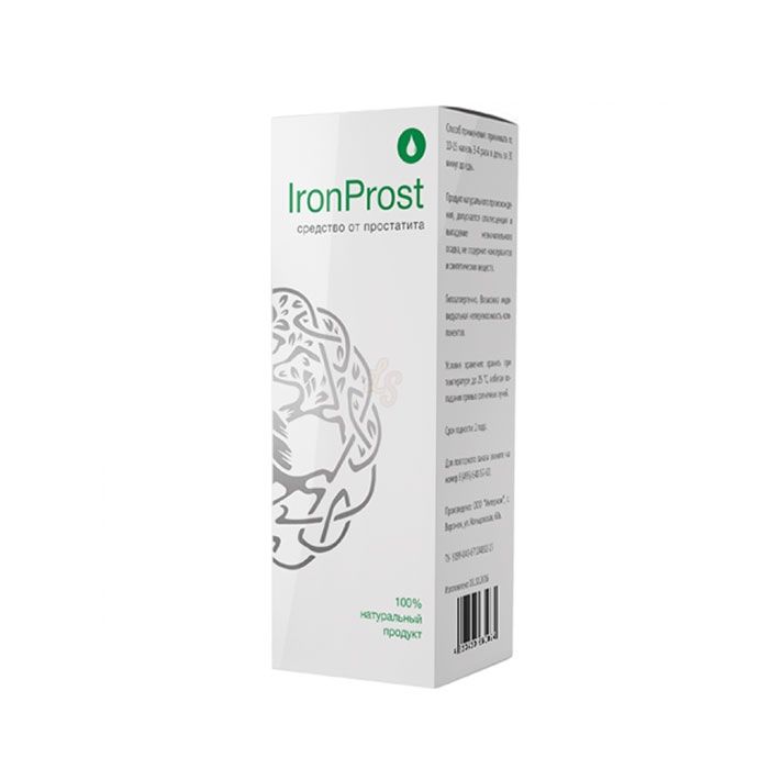 ▻ IronProst - drops from prostatitis