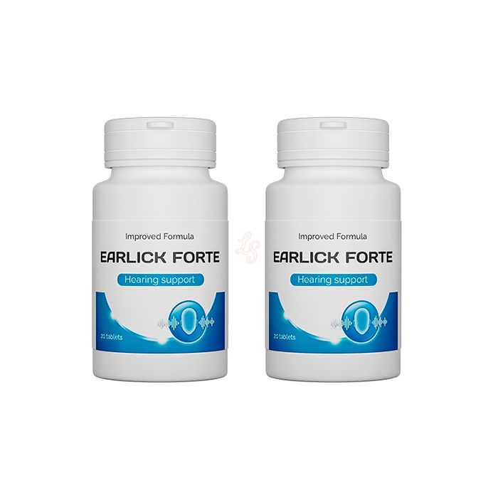 ▻ Earlick Forte - hearing loss pills