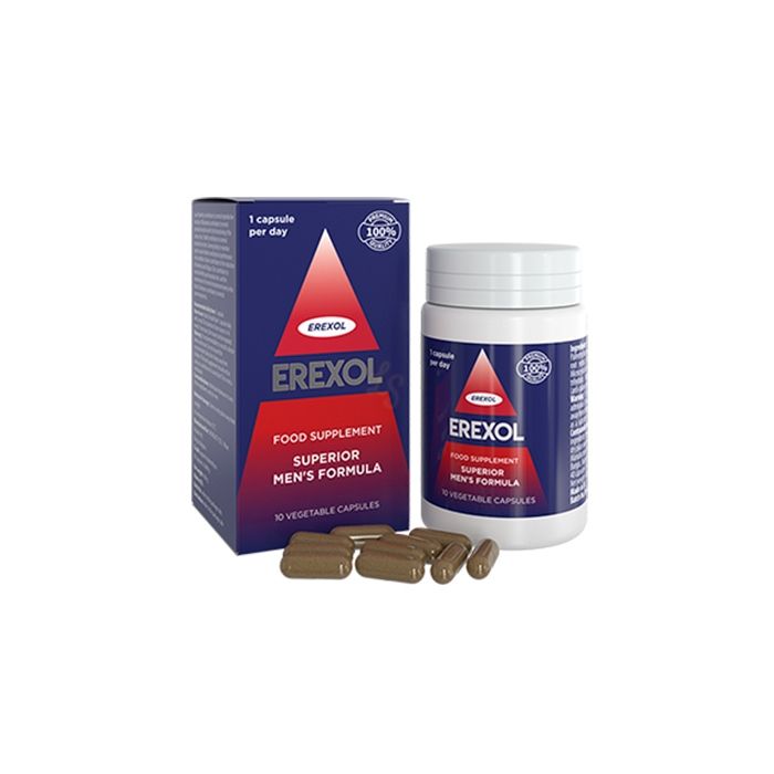 ▻ Erexol - cápsulas para prevenção de impotência e prostatite