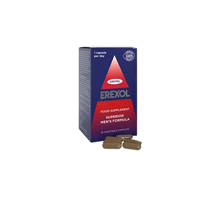 ▻ Erexol - capsules for the prevention of impotence and prostatitis