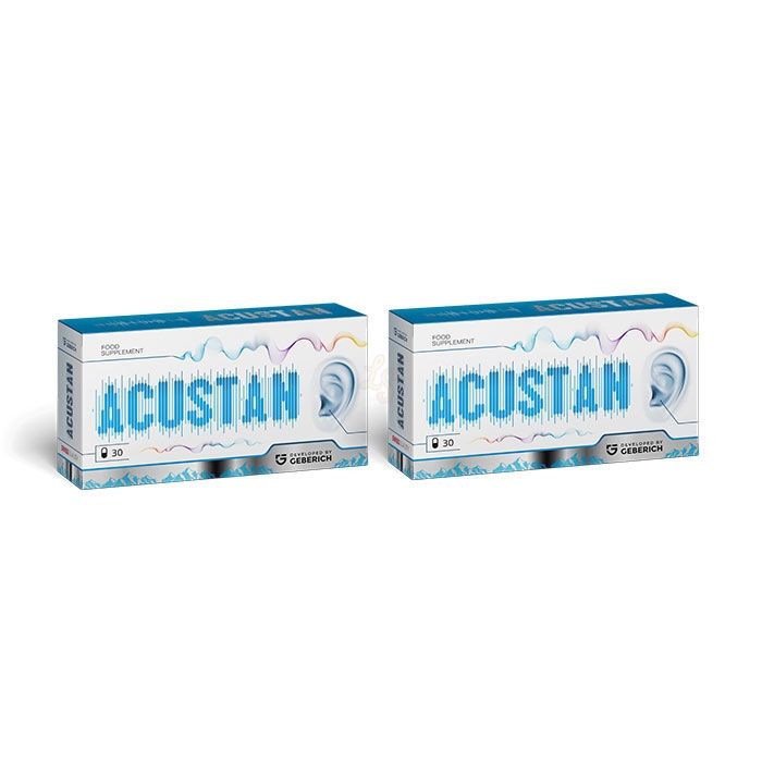 ▻ Acustan - işitme geliştirme kapsülleri