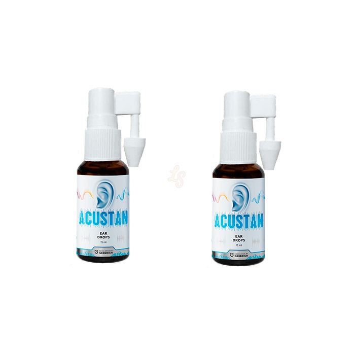 ▻ Acustan drops - drops to improve hearing