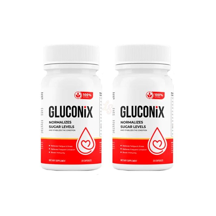 ▻ Gluconix - капсулы от диабета