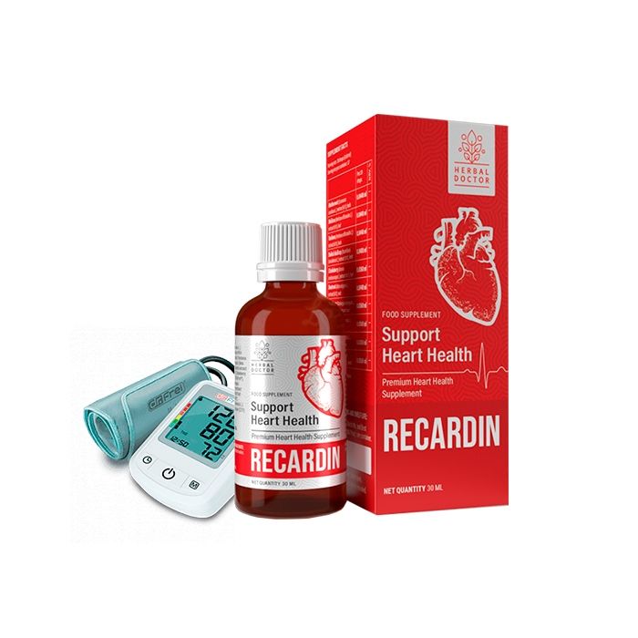 ▻ Recardin - picături pentru hipertensiune arterială