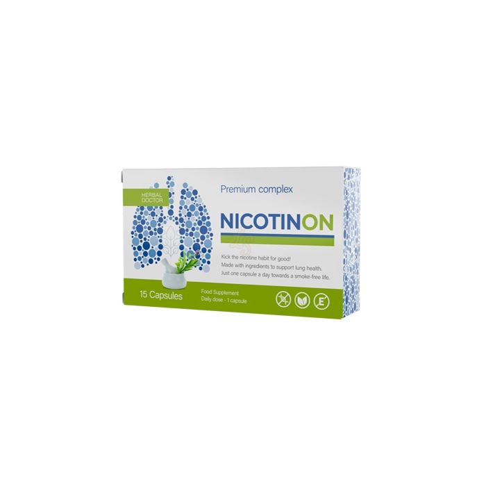 ▻ Nicotinon - premium complex to facilitate the process of quitting smoking