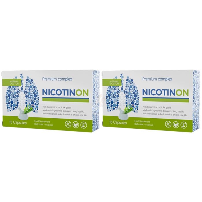 ▻ Nicotinon - complex premium pentru a facilita procesul de renunțare la fumat