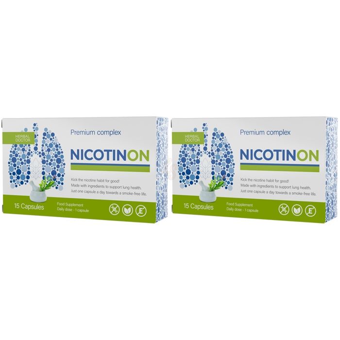 ▻ Nicotinon Premium - cápsulas que facilitan dejar de fumar