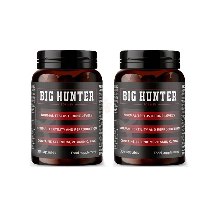 ▻ Big Hunter - cápsulas para prostatite