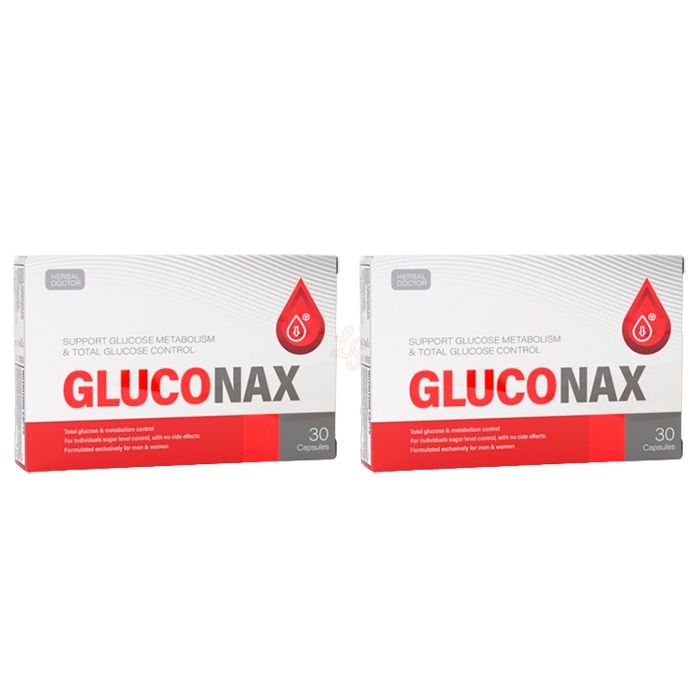 ▻ Gluconax caps - azukre maila normalizatzeko bitartekoak