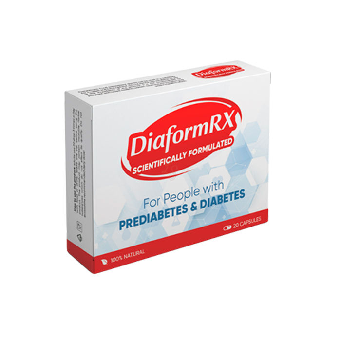 ▻ DiaformRX caps - means for normalizing sugar levels