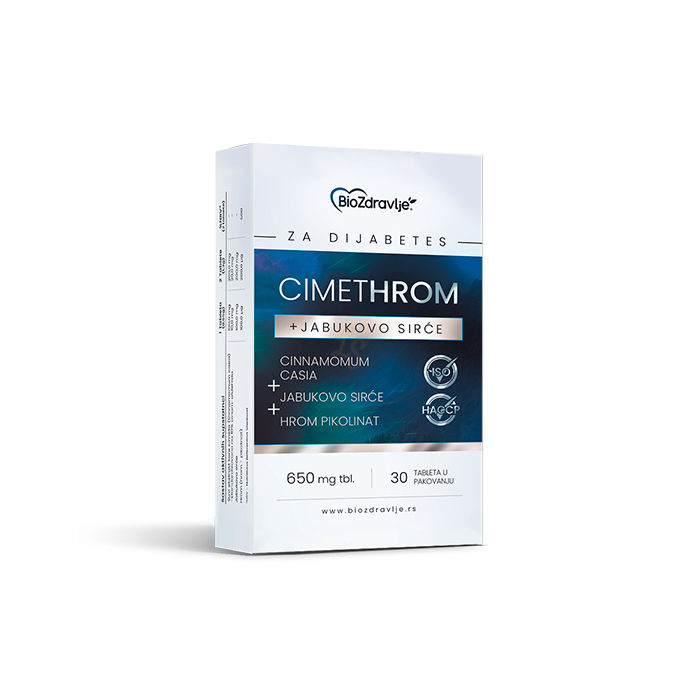 ▻ CimetHrom - means for normalizing sugar levels