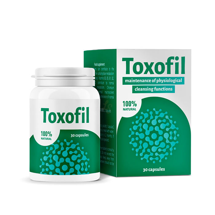 ▻ Toxofil - cápsulas para enfermedades gastrointestinales