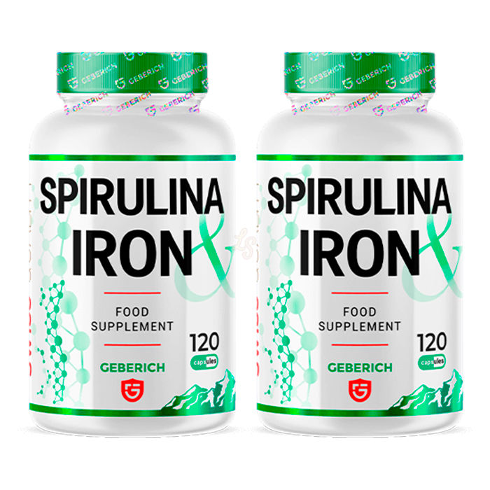 ▻ Iron Spirulina - pour améliorer lefficacité du système immunitaire