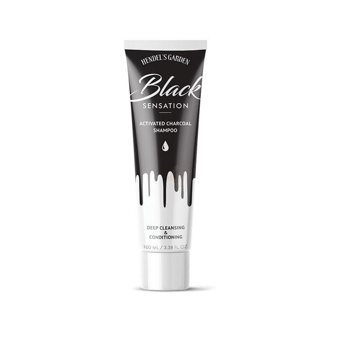 ▻ Black Sensation - detox shampoo with natural ingredients